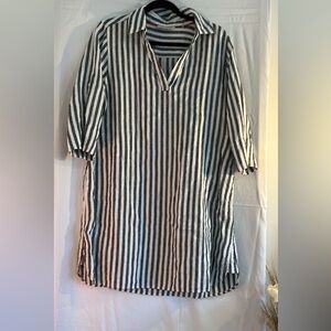 Soft Surroundings Linen Dress | Boho Relaxed Fit | Breathable Summer dress